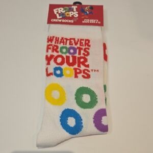 Froot Loops Crew Socks